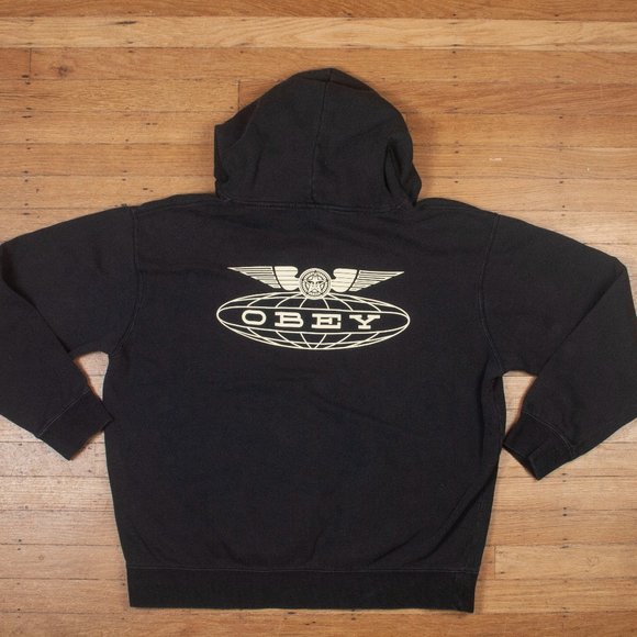 Obey Other - Obey Worldwide Propaganda Graphic Pullover Hoodie